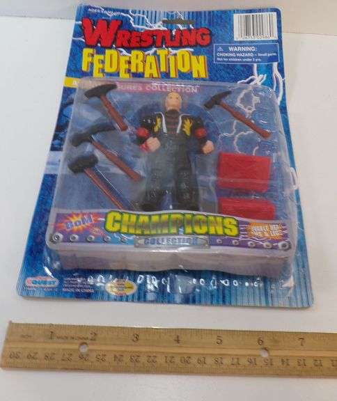 New Manley Toy Quest Wrestling Federation Wretling Action Figure