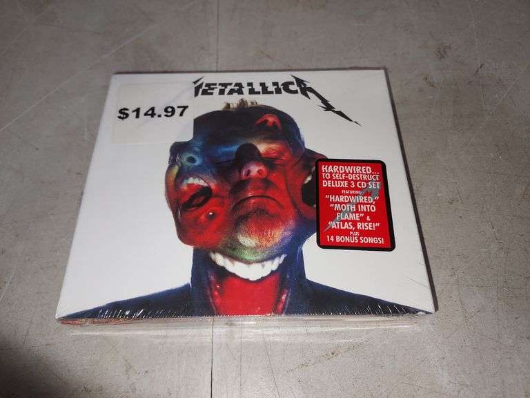 Hardwired Box Set Unopened Metallica Hardwired... To Self-Destruct Box Set - Auction Ohio
