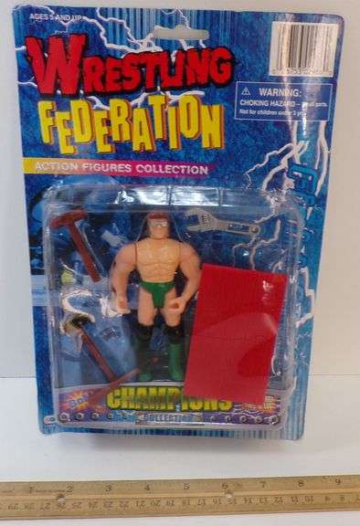 New Manley Toy Quest Wrestling Federation Wretling Action Figure