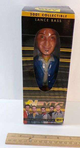 New 2001 Aspen Maketing "Best Buy" Exclusive Lance Bass Bobblehead