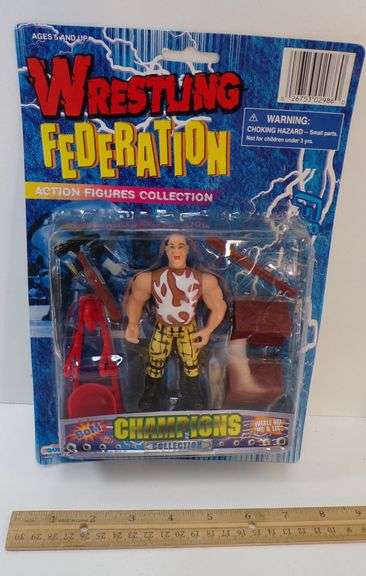 New Manley Toy Quest Wrestling Federation Wretling Action Figure