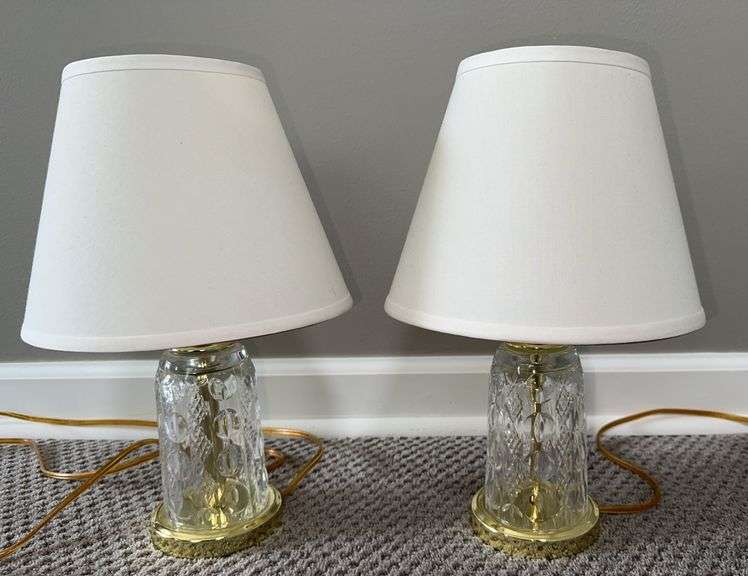 Pair of Table Lamps with Shades