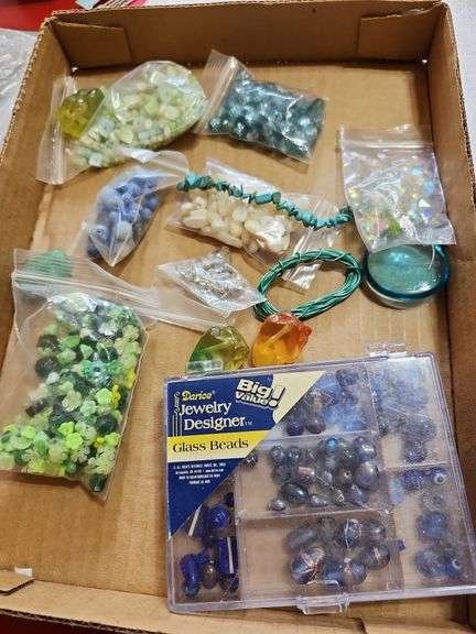 Assorted Jewelry Making Beads & More
