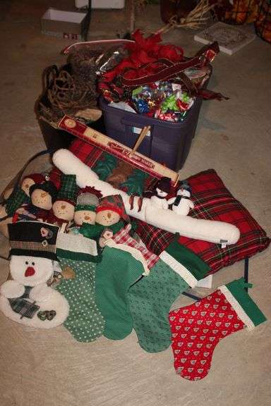 Holiday Stockings Décor