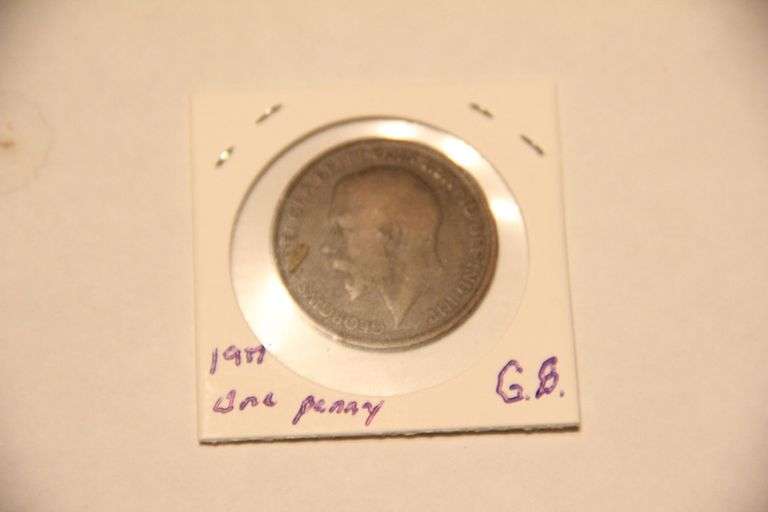 1917  GB. One Penny