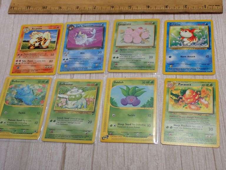 Early Era Pokemon Trading Cards