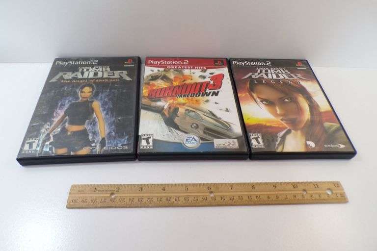 Lot of (3) Playstation 2 Gaming Discs