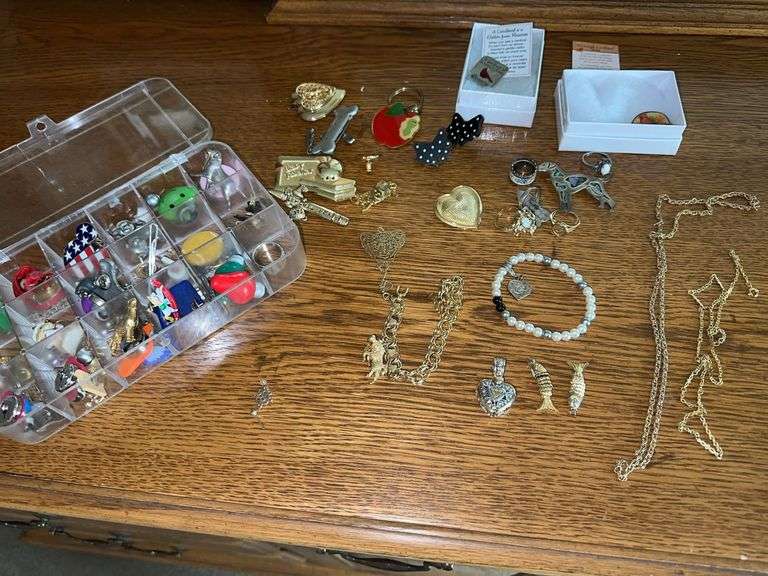 Sterling silver and costume jewelry