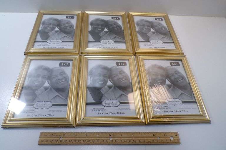 Lot of (6) New Special Moments 5" X 7" Picture Frames
