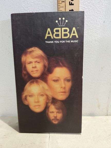 Abba Thank You For The Music Box Set 4 Disc & Book