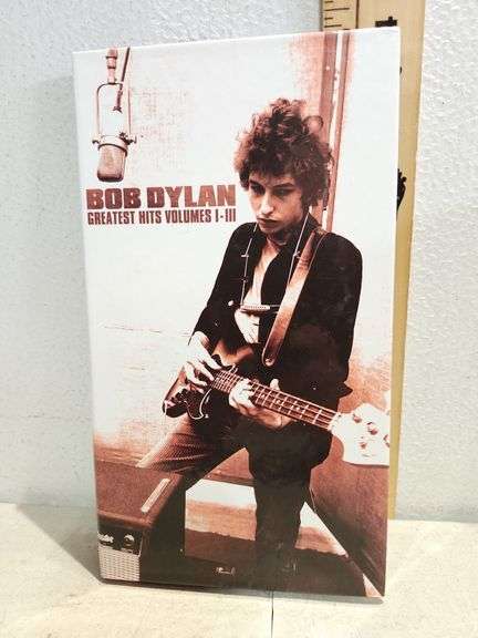 Bob Dylan Greatest Hits Vol. 1-3 Box Set 4 Discs & Book