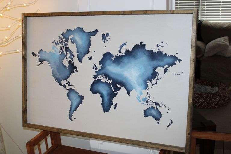 World Map Print