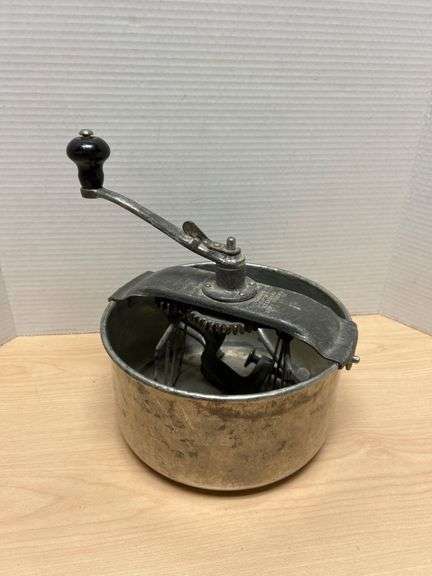 Antique Universal Cake Maker Patented 1895 Hand-Crank Mixer