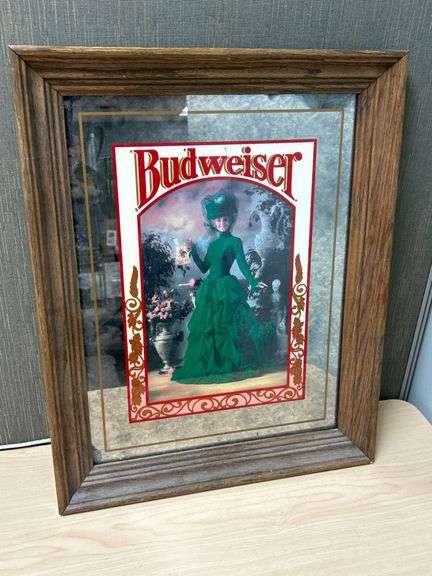 1992 Budweiser Framed Advertisement Print by Anheuser-Busch, Item #102-207