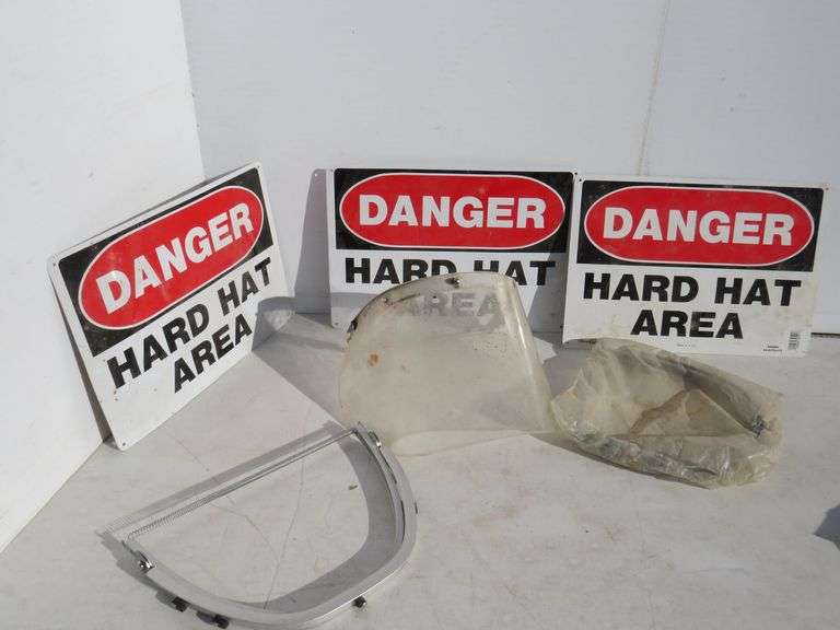 Hard Hat Signs & Face Shields