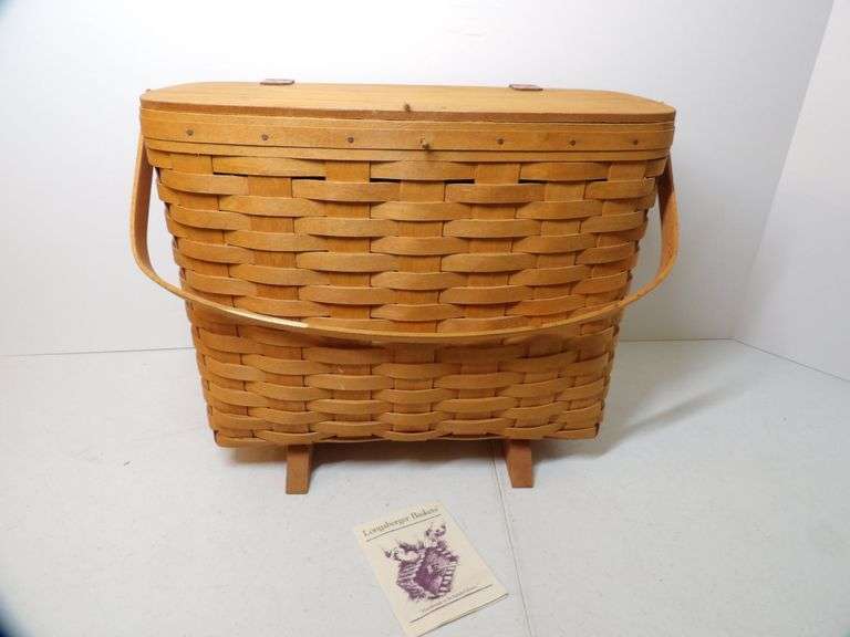 Longaberger Magazine Basket