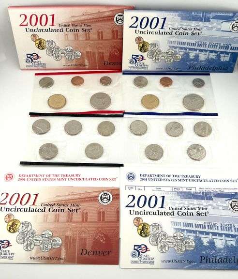 2001 Uncirculated Set
