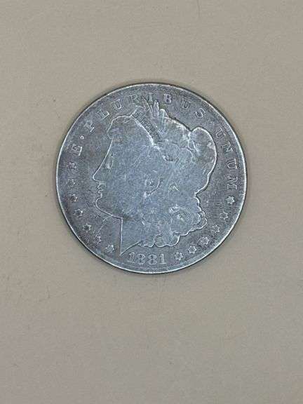 1881-CC Morgan Silver Dollar – Carson City Mint – 90% Silver
