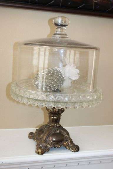 Glass Dome Pedestal
