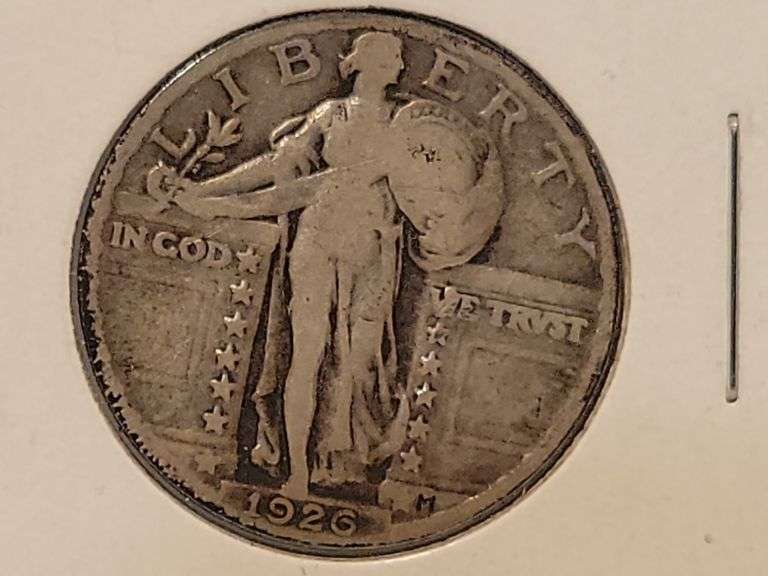 1926 Liberty Standing Quarter - F
