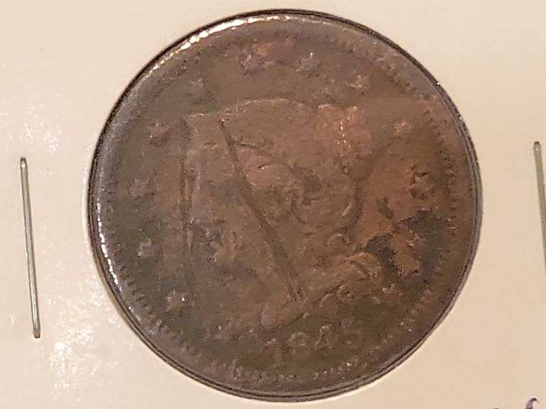 1845 Braided Large Cent - G