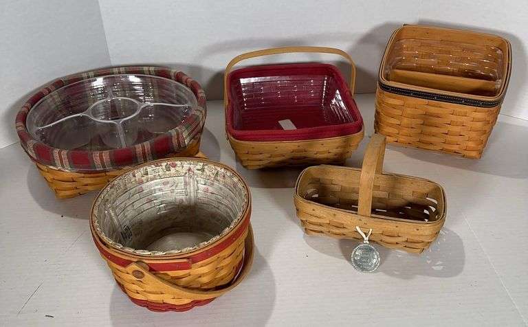 Longaberger Basket and Organizers with Inserts