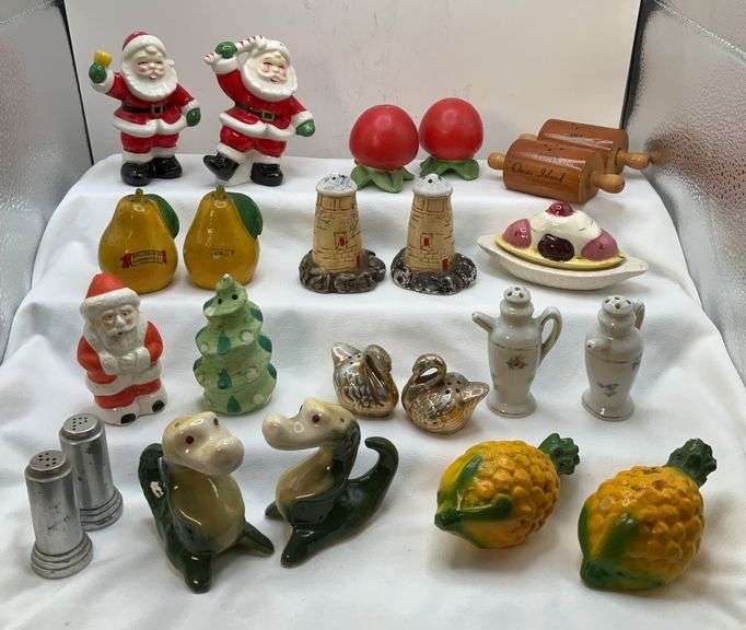 Vintage Salt and Pepper Shakers, Holiday, Animals and More, Some Made in Japan