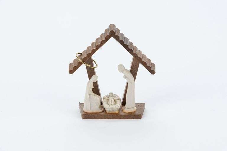 Manger Scene Ornament