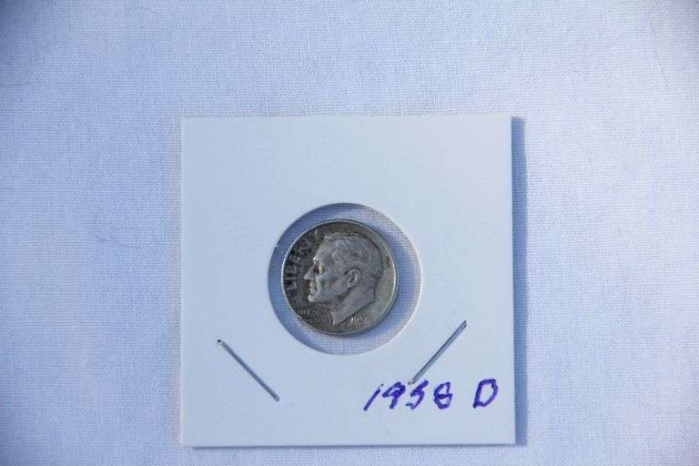 1958 D Roosevelt Dime