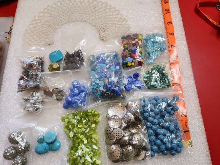 Assorted Jewelry Making Beads & Metal Pcs