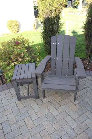 Adirondack Chair & Table