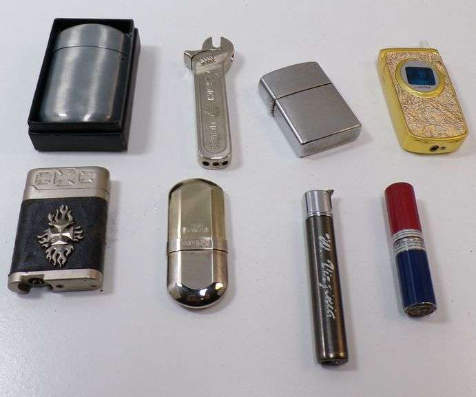 Lot of (8) Unique Lighters