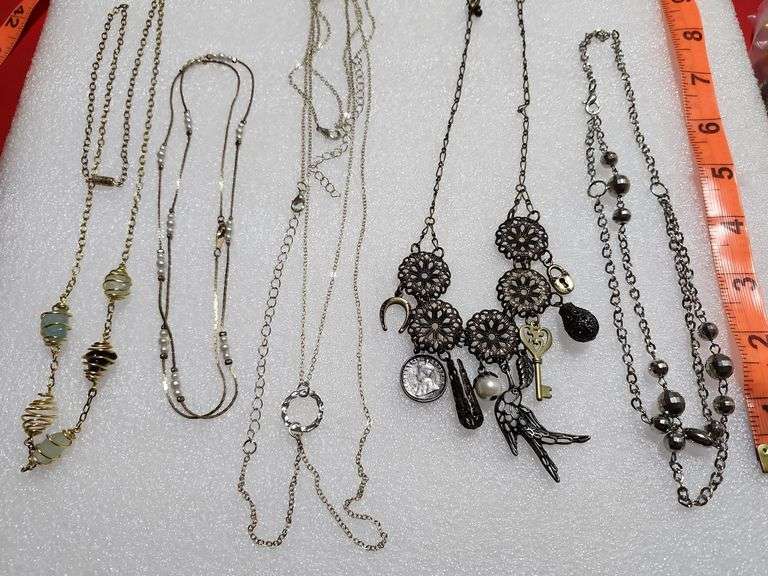 5 Assorted Necklaces