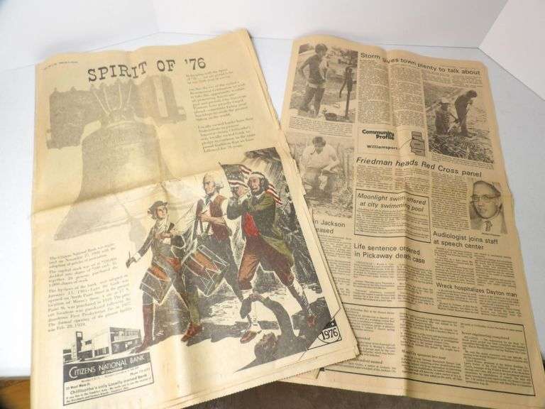 Vintage Chillicothe Gazettes