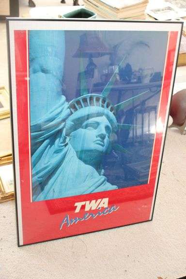 TWA American Poster