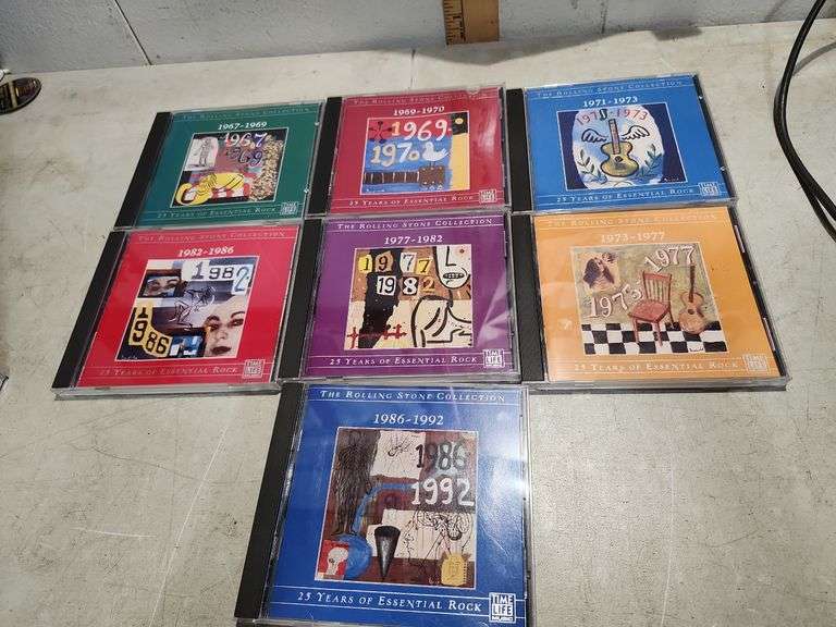 The Rolling Stones Collection 7 Cd Set 25 Years Of Essential Rock