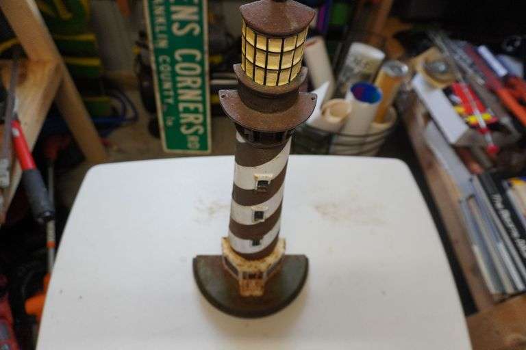 Metal lighthouse