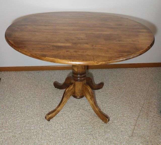 Round Drop Leaf Table