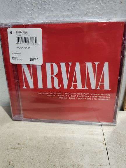 Unopened Nirvana Icon Cd