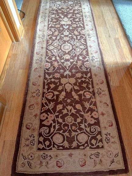 High quality wool runner rug