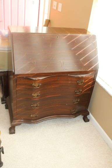 Mahogany Drop Desk