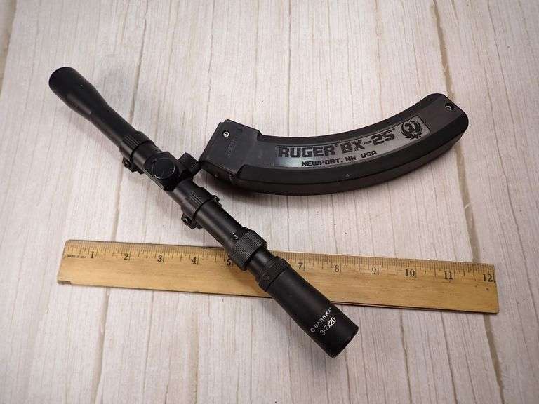Ruger BX-25 Magazine with Barska 3-7×20 Scope