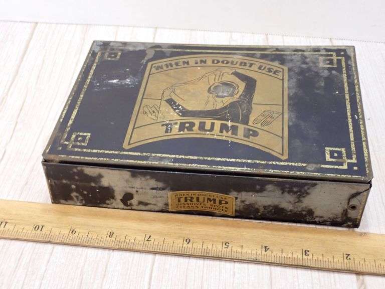 Trump Cleaning Kit With Original Tin Box and Manual