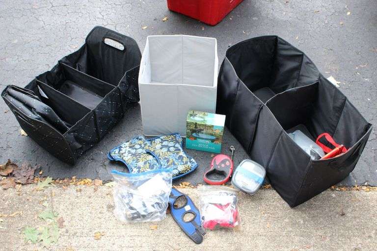 Storage Bins And Pet Gear