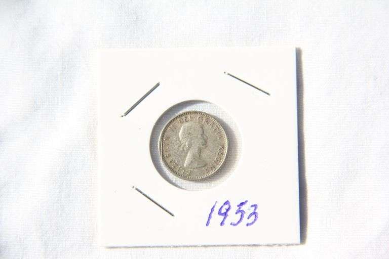 1953 Canadian Silver Dime