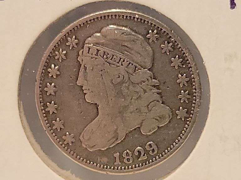 1829 Cap Bust Dime - Large 10 C
