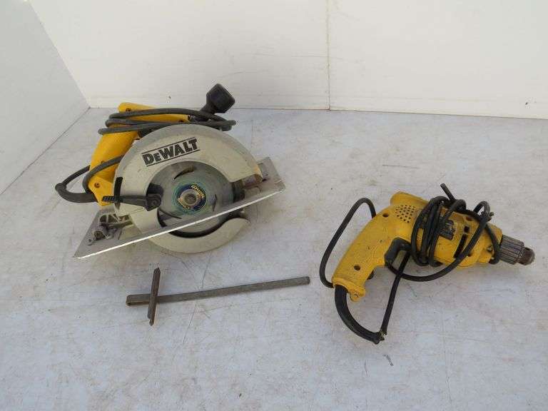 DeWalt Circular Saw & Drill