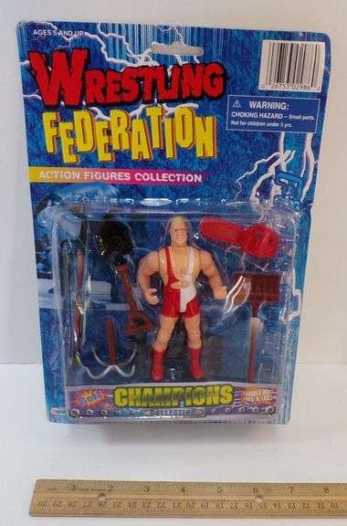 New Manley Toy Quest Wrestling Federation Wretling Action Figure