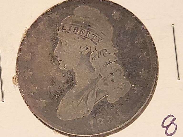 1834 Capped Bust Half Dollar -G