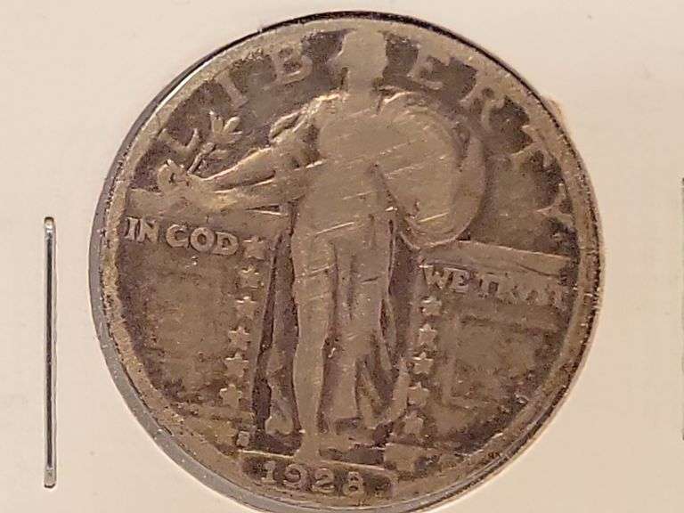 1928-S Liberty Standing Quarter - G
